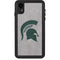 Michigan State University Grey Spartans Logo iPhone XR Waterproof Case