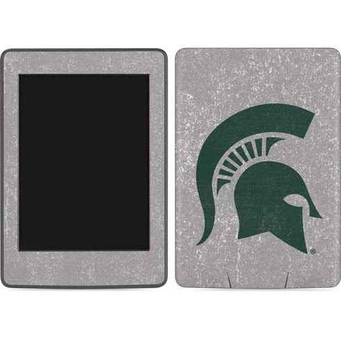 Michigan State University Grey Spartans Logo Amazon Kindle Skin