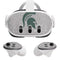 Michigan State University Grey Spartans Logo Meta Quest 3 Skin