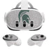 Michigan State University Grey Spartans Logo Meta Quest 3 Skin