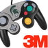 Michigan State University Grey Spartans Logo Nintendo GameCube Controller Skin