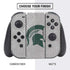 Michigan State University Grey Spartans Logo Nintendo Switch Bundle Skin