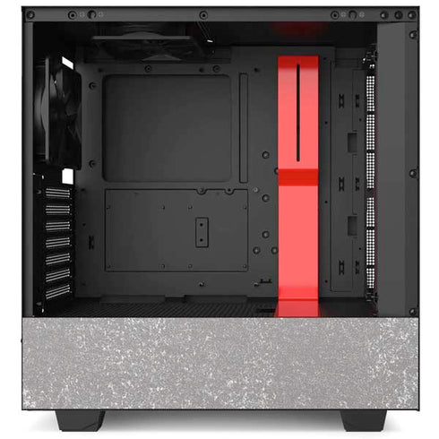 Michigan State University Grey Spartans Logo NZXT H510 Compact ATX Mid-Tower Case Skin