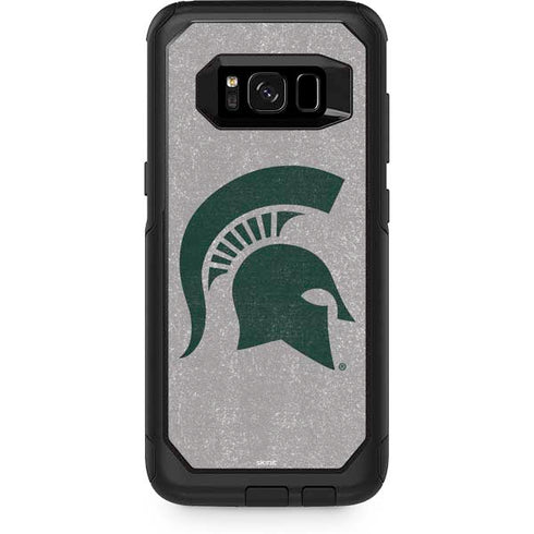 Michigan State University Grey Spartans Logo Otterbox Commuter Galaxy Skin