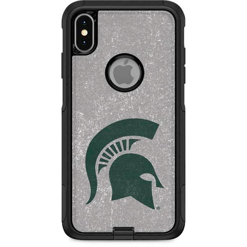 Michigan State University Grey Spartans Logo Otterbox Commuter iPhone Skin