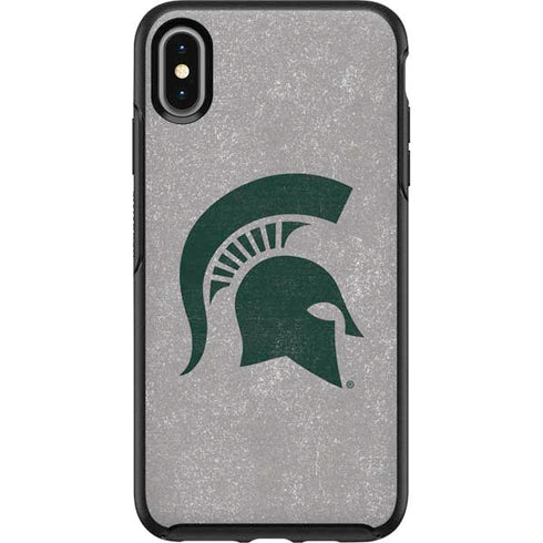 Michigan State University Grey Spartans Logo Otterbox Symmetry iPhone Skin