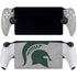 Michigan State University Grey Spartans Logo PlayStation Portal Remote Player Skin