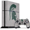 Michigan State University Grey Spartans Logo PS4 Console and Controller Bundle Skin