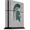 Michigan State University Grey Spartans Logo PS4 Console Skin