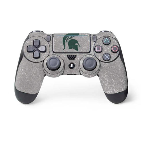 Michigan State University Grey Spartans Logo PS4 Pro/Slim Controller Skin