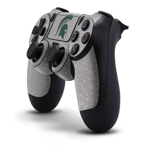Michigan State University Grey Spartans Logo PS4 Pro/Slim Controller Skin
