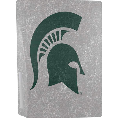 Michigan State University Grey Spartans Logo PS5 Bundle Skin