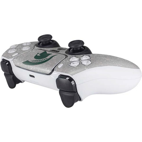 Michigan State University Grey Spartans Logo PS5 Controller Skin