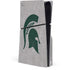 Michigan State University Grey Spartans Logo PS5 Slim Disk Console Skin