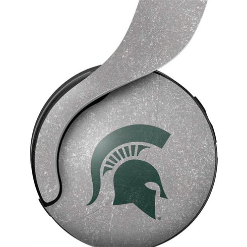 Michigan State University Grey Spartans Logo PULSE 3D Wireless Headset for PS5 Skin