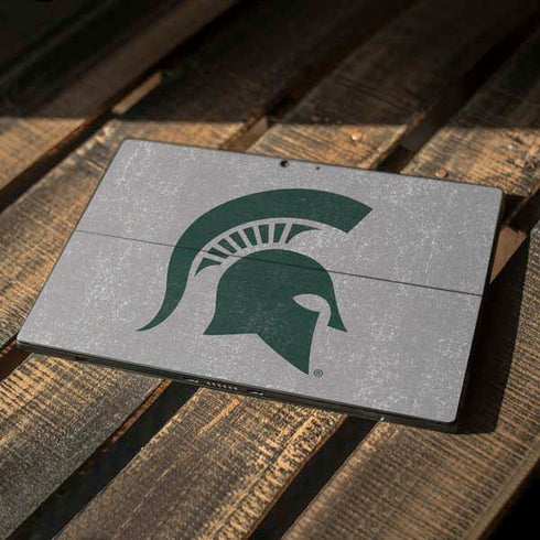 Michigan State University Grey Spartans Logo Surface Pro 7 Skin