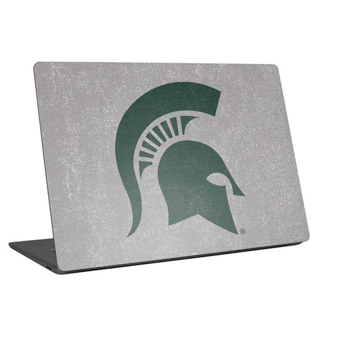 Michigan State University Grey Spartans Logo Universal Laptop 11in (8.8 x 6.2in) Skin