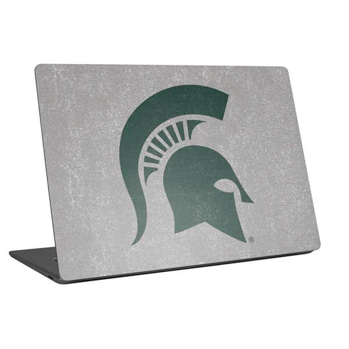 Michigan State University Grey Spartans Logo Universal Laptop 12in (9.8 x 6.8in) Skin