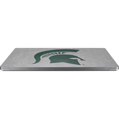 Michigan State University Grey Spartans Logo Universal Laptop 12in (9.8 x 6.8in) Skin