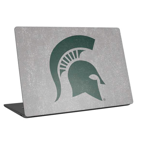 Michigan State University Grey Spartans Logo Universal Laptop 16.6in (13.4 x 9.7in) Skin