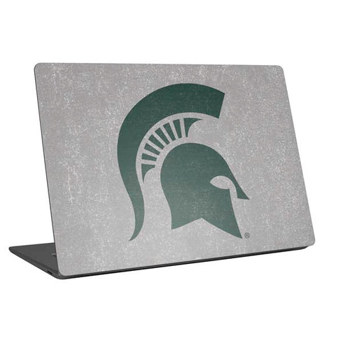 Michigan State University Grey Spartans Logo Universal Laptop 17in (13.8 x 10in) Skin