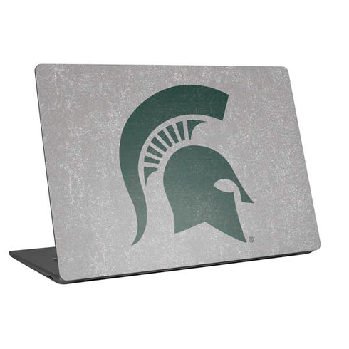 Michigan State University Grey Spartans Logo Universal Laptop 18in (14.6 x 10.6in) Skin