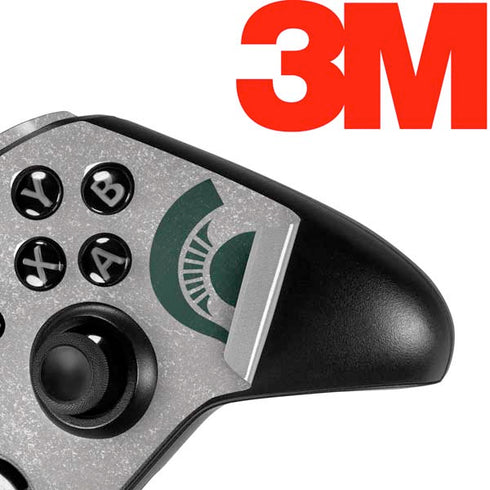 Michigan State University Grey Spartans Logo Xbox One Elite Controller Skin