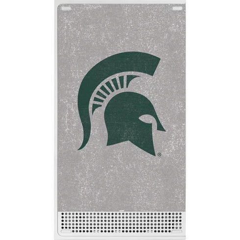 Michigan State University Grey Spartans Logo Xbox Series S Bundle Skin