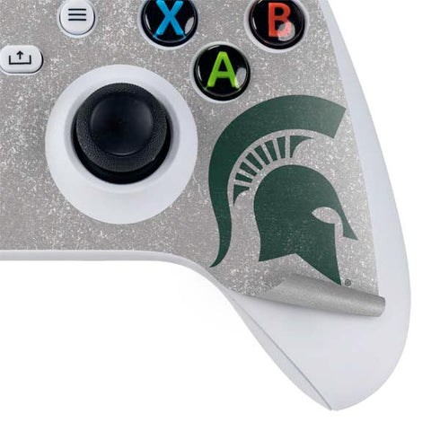 Michigan State University Grey Spartans Logo Xbox Series S Bundle Skin