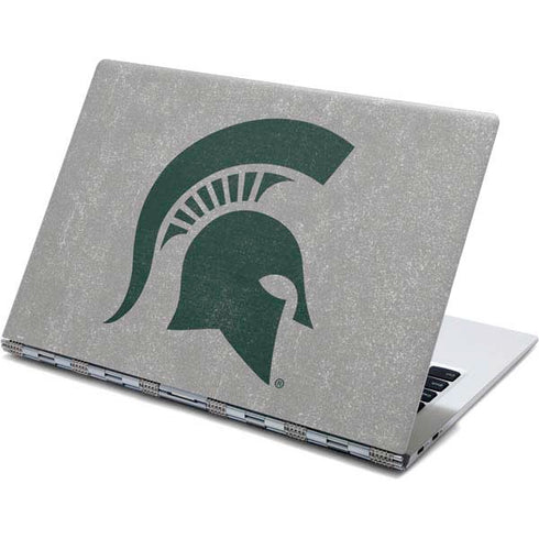 Michigan State University Grey Spartans Logo Yoga 910 2-in-1 14in Touch-Screen Skin