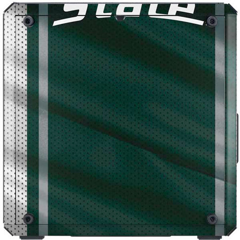 Michigan State University Jersey Grey Cooler Master MasterBox Q300L Mini Tower Skin