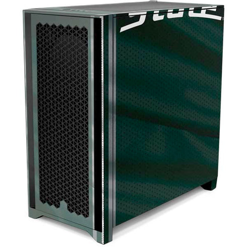 Michigan State University Jersey Grey Corsair 4000D Tempered Glass Mid-Tower ATX Case Skin