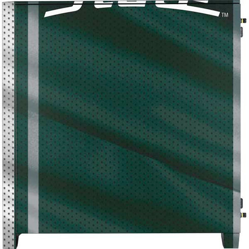 Michigan State University Jersey Grey Corsair 4000D Tempered Glass Mid-Tower ATX Case Skin