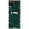 Michigan State University Jersey Grey Galaxy A12 Clear Case