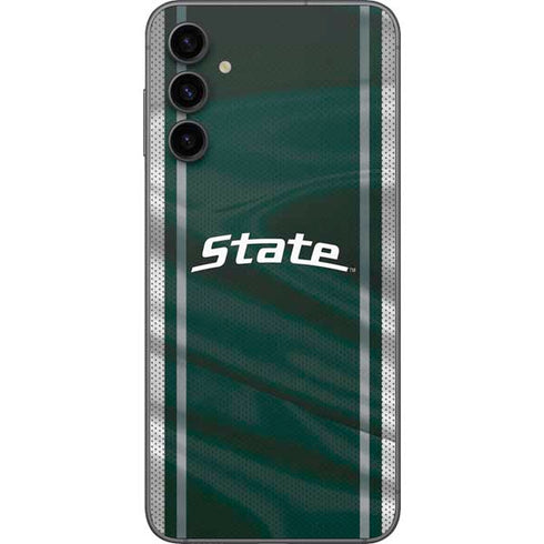 Michigan State University Jersey Grey Galaxy A14 5G Skin