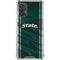 Michigan State University Jersey Grey Galaxy A32 5G Clear Case