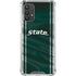 Michigan State University Jersey Grey Galaxy A32 5G Clear Case