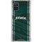 Michigan State University Jersey Grey Galaxy A51 5G Clear Case