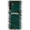 Michigan State University Jersey Grey Galaxy A54 5G Clear Case