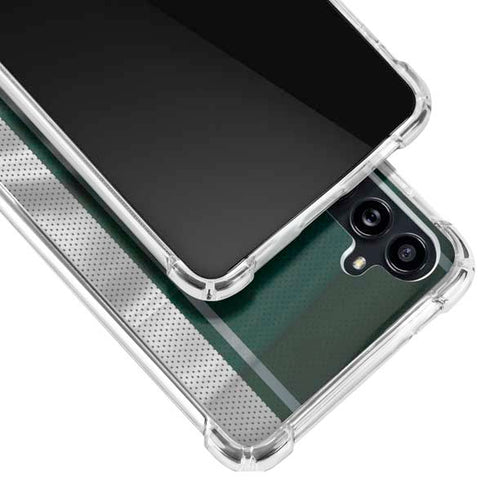 Michigan State University Jersey Grey Galaxy A54 5G Clear Case