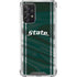 Michigan State University Jersey Grey Galaxy A72 5G Clear Case
