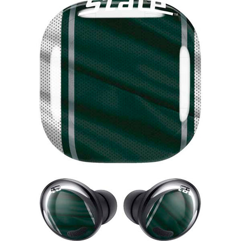 Michigan State University Jersey Grey Galaxy Buds Pro Skin
