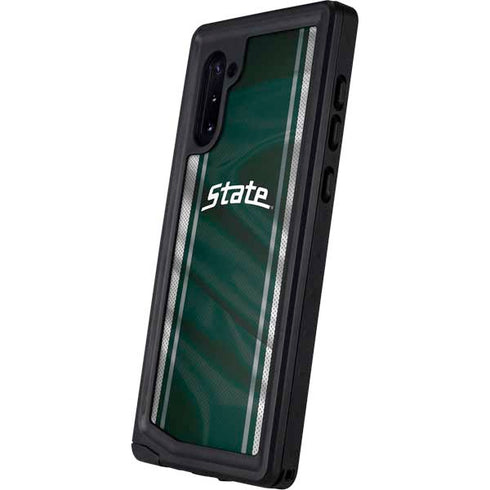 Michigan State University Jersey Grey Galaxy Note 10 Waterproof Case