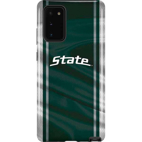 Michigan State University Jersey Grey Galaxy Note20 5G Pro Case
