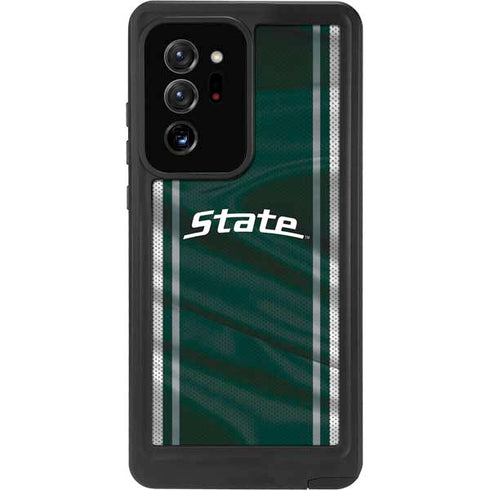Michigan State University Jersey Grey Galaxy Note20 Ultra 5G Waterproof Case