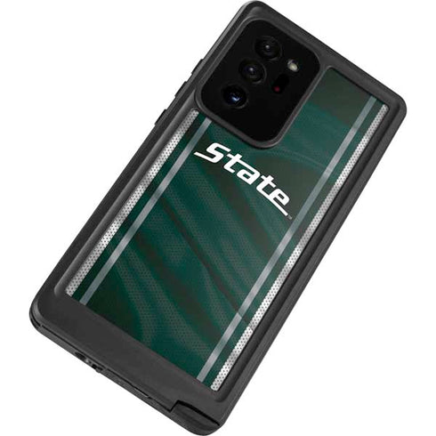 Michigan State University Jersey Grey Galaxy Note20 Ultra 5G Waterproof Case