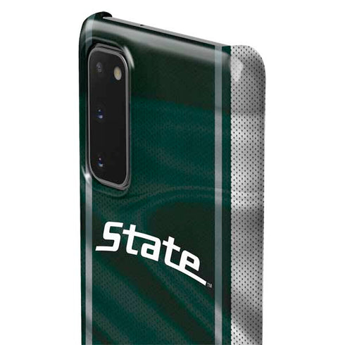 Michigan State University Jersey Grey Galaxy S20 Lite Case