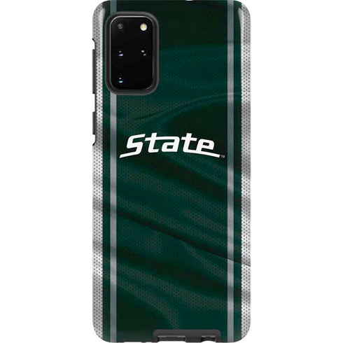 Michigan State University Jersey Grey Galaxy S20 Plus Pro Case