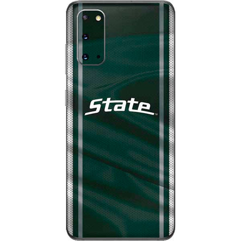 Michigan State University Jersey Grey Galaxy S20 Skin