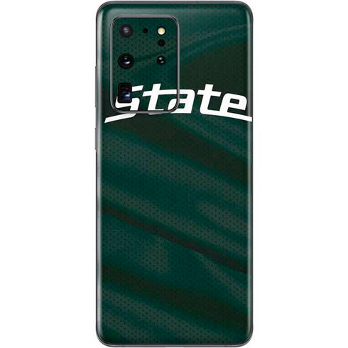 Michigan State University Jersey Grey Galaxy S20 Ultra 5G Skin